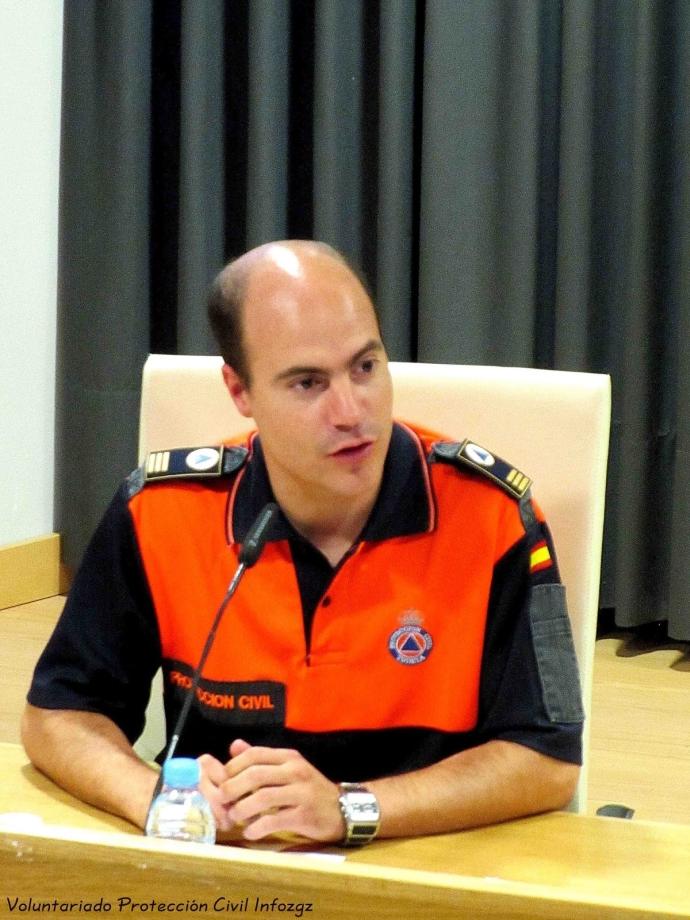 Jesús Peleato, presidente en funciones de la Junta de Protección Civil de Tudela