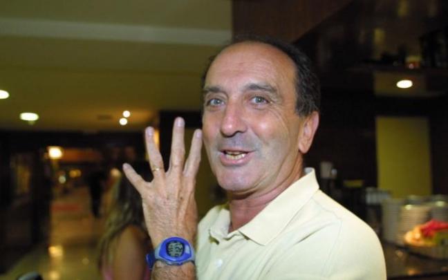 Jesús Riaño, periodista de Diario de Navarra, en una imagen de Javier Bergasa.