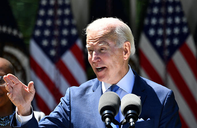 El presidente estadounidense Joe Biden.