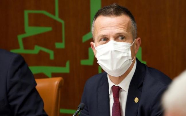 El consejero de Educación, Jokin Bildarratz. El consejero de Educación, Jokin Bildarratz.