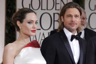 Angelina Jolie y Brad Pitt en 2012, cuatro años antes de su separación.