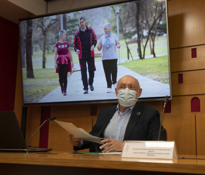 Jon Armentia, responsable del área de Cooperación al Desarrollo en Vitoria.