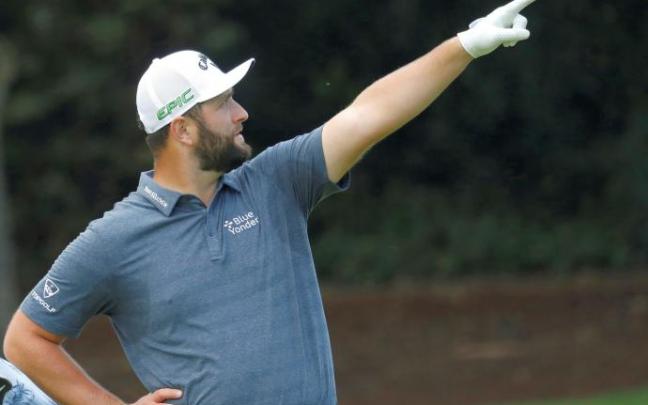 Jon Rahm, en el campo de Valderrama.
