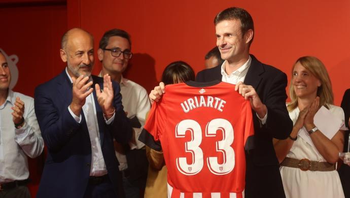 Jon Uriarte se proclamó el viernes presidente del Athletic.