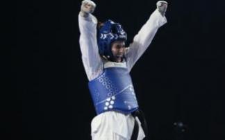 Jone Magdaleno, campeona de Europa de taekwondo.