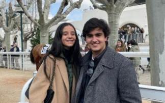 Victoria Federica y Jorge Bárcenas posan juntos. Victoria Federica y Jorge Bárcenas posan juntos.