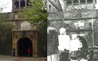 Entrada de la Comparsa en la Ciudadela, 1966