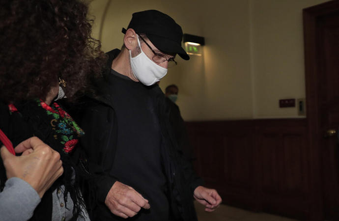 Josu Ternera a su llegada a los tribunales de París en septiembre de 2020.
