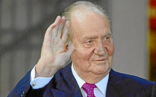 El rey emérito, en una fotografía del año 2014.