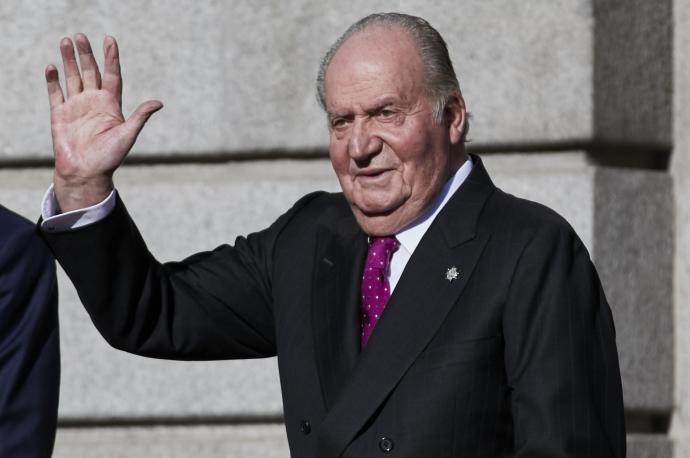 El rey emérito Juan Carlos I.