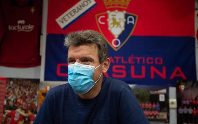 Juan Carlos Unzué, exportero de Osasuna. Juan Carlos Unzué, exportero de Osasuna.