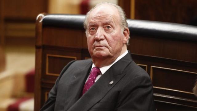 Juan Carlos I en una imagen en el Congreso de los Diputados. Juan Carlos I en una imagen en el Congreso de los Diputados.