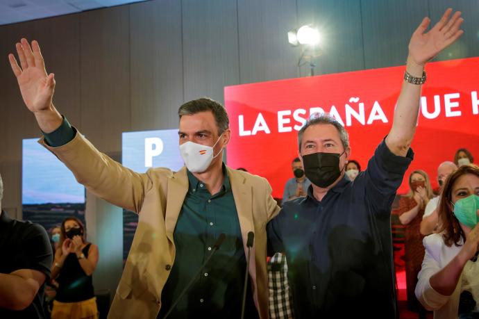 Espadas desbancó a Susana Díaz como secretaría general del PSOE en Andalucía