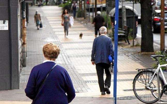 Calle del barrio de Judimendi. Foto: Jorge Muñoz