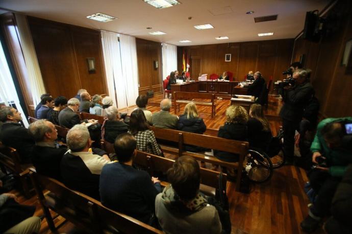 Juicio contra el Grupo Mondragon celebrado en 2019.