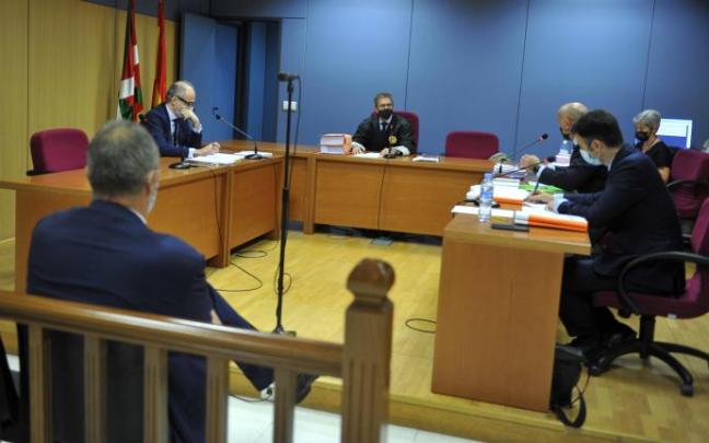 Un momento del juicio.