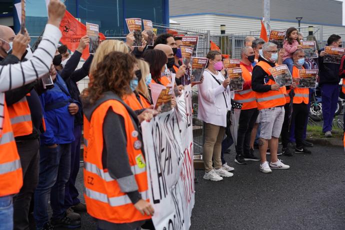 Protestas de trabajadores de PCB.