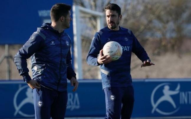 Velázquez ha dirigido esta tarde su primera sesión en Ibaia