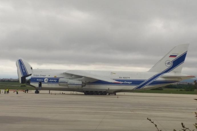 El Antonov An124 visitó Foronda en los primeros días de junio.