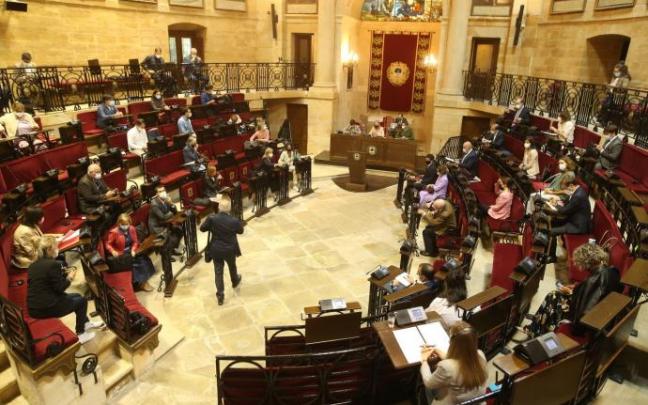El pleno de Juntas Generales en Bizkaia ha rechazado hoy lunes las dos enmiendas a la totalidad a los presupuestos forales 2022