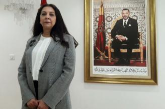 La Embajadora de Marruecos en Madrid, Karima Benyaich.