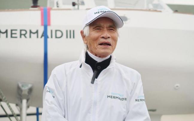 El marinero japonés Kenichi Horie.