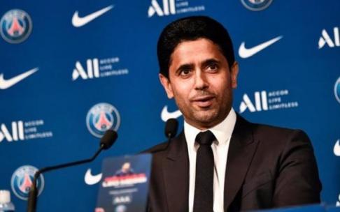 Nasser Al-Khelaïfi, presidente del PSG. Nasser Al-Khelaïfi, presidente del PSG.