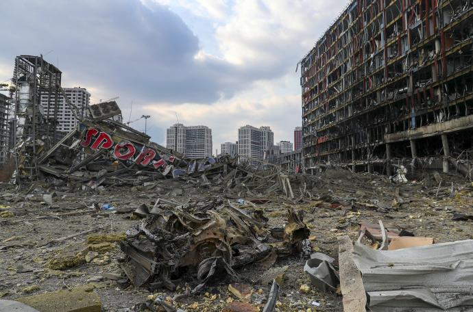Los bombardeos rusos han destruido miles de infraestructuras civiles