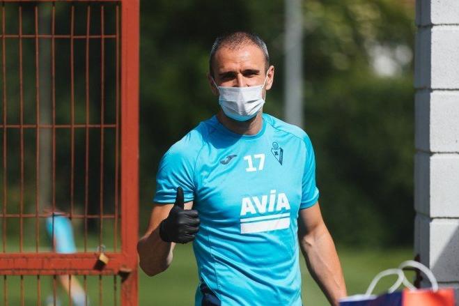 Kike García, ahora en el Eibar, próximo fichaje de Osasuna.