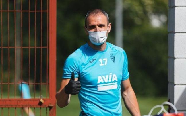 Kike García, ahora en el Eibar, próximo fichaje de Osasuna.