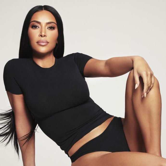 Kim Kardashian, en una foto promocional de su nueva colección.