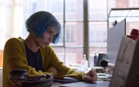 La actriz Zoë Kravitz, en 'Kimi'.