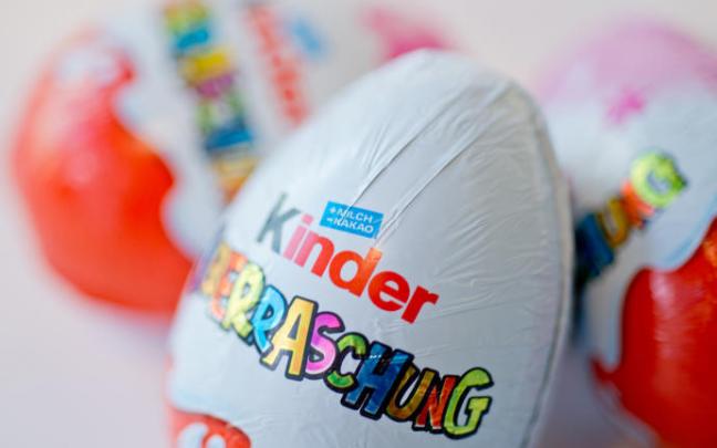 Imagen de huevos Kinder. Imagen de huevos Kinder.