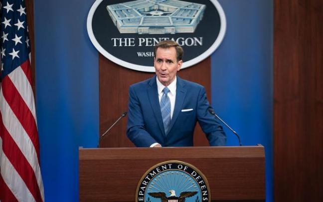 El portavoz del Departamento de Defensa de Estados Unidos, John Kirby