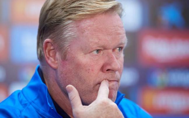 Ronald Koeman llegó al Barça en agosto de 2020 Ronald Koeman llegó al Barça en agosto de 2020