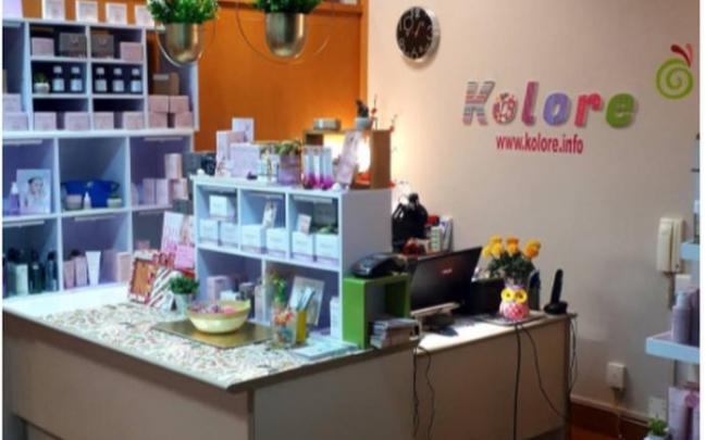 Centro de estética Kolore, incorporado recientemente a la plataforma local de ventas.
