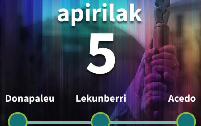 Kontsulta ezazu Korrika nondik igaroko den astearte honetan, apirilak 5