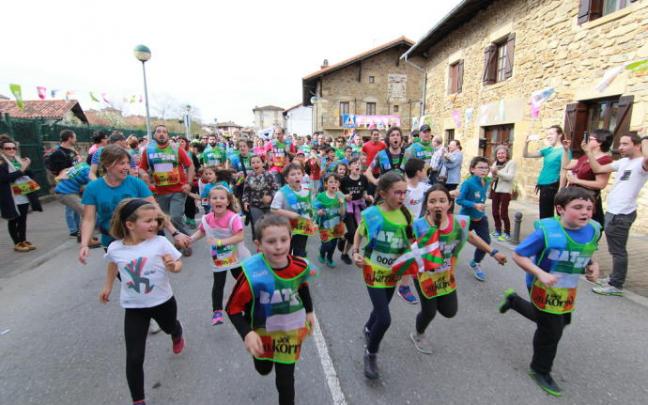 Korrika zuzenean minutuz minutu