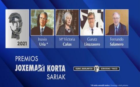 Los galardones se entregarán el 23 de noviembre en Vitoria-Gasteiz.