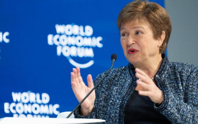 La directora gerente del FMI, Kristalina Georgieva. La directora gerente del FMI, Kristalina Georgieva.