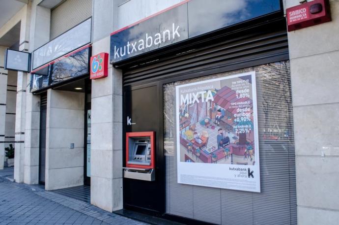 Kutxabank ha obtenido un beneficio neto de 176,3 millones al final del tercer trimestre.