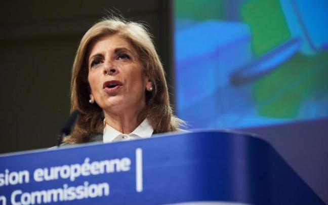 La comisaria europea de Sanidad, Stella Kyriakides La comisaria europea de Sanidad, Stella Kyriakides