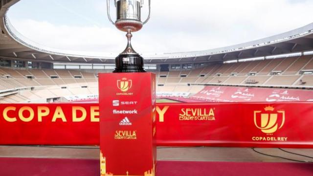 El sevillano estadio de La Cartuja acogerá la final de la Copa el 18 de abril