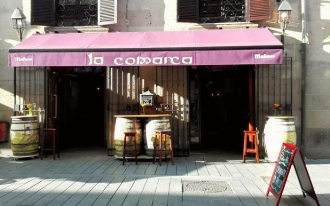 Exterior del pub La Comarca