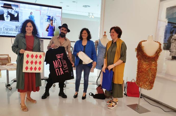 Adele Orcajada, Alberto Sinpatron, Begoña de Ibarra y Ainara Martínez. Foto: