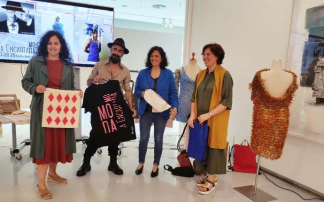Adele Orcajada, Alberto Sinpatron, Begoña de Ibarra y Ainara Martínez. Foto: Adele Orcajada, Alberto Sinpatron, Begoña de Ibarra y Ainara Martínez. Foto: