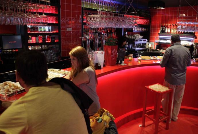Interior del bar La Presumida, que ahora ha sufrido una renovación