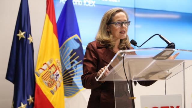 La ministra de Asuntos Económicos, Nadia Calviño.