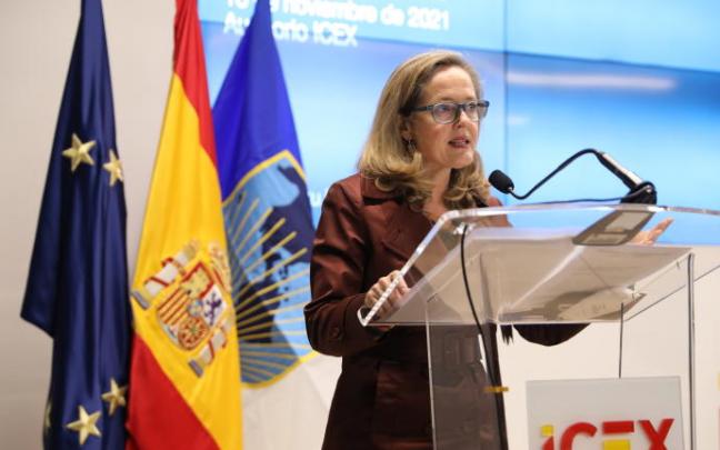 La ministra de Asuntos Económicos, Nadia Calviño.