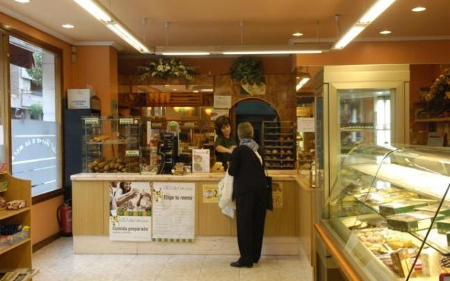 Interior de una panadería de La Vitoriana, en una imagen de archivo